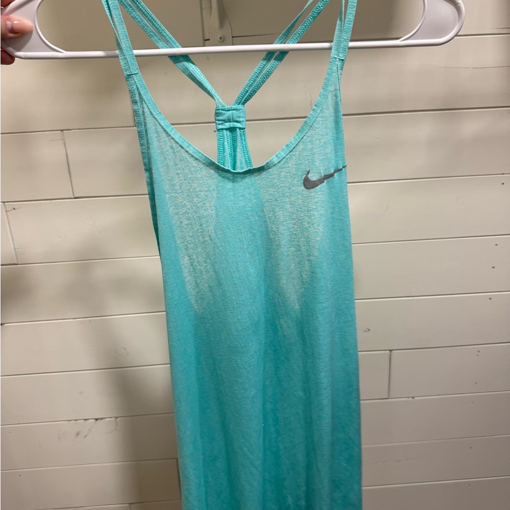 Nike Aqua Blue Tank Top